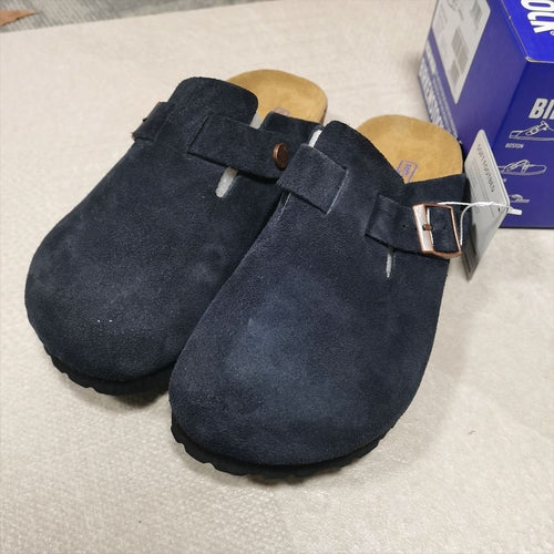 Boston Soft Footbed Suede Slides Comfort unisex  Slippers