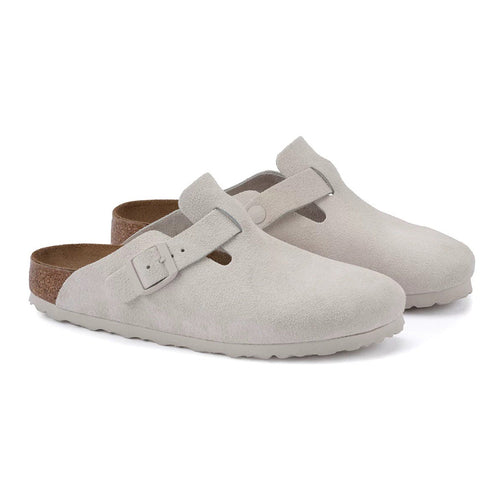 Boston Soft Footbed Suede Slides Comfort unisex  Slippers