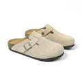 Boston Soft Footbed Suede Slides Comfort unisex  Slippers
