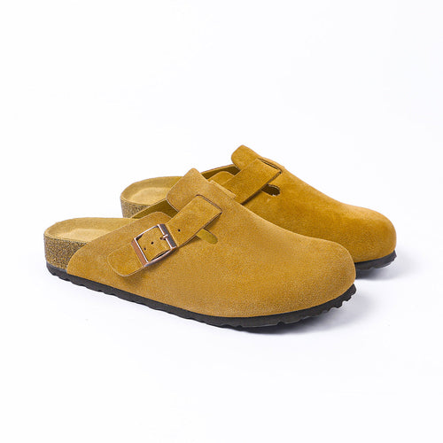 Boston Soft Footbed Suede Slides Comfort unisex  Slippers